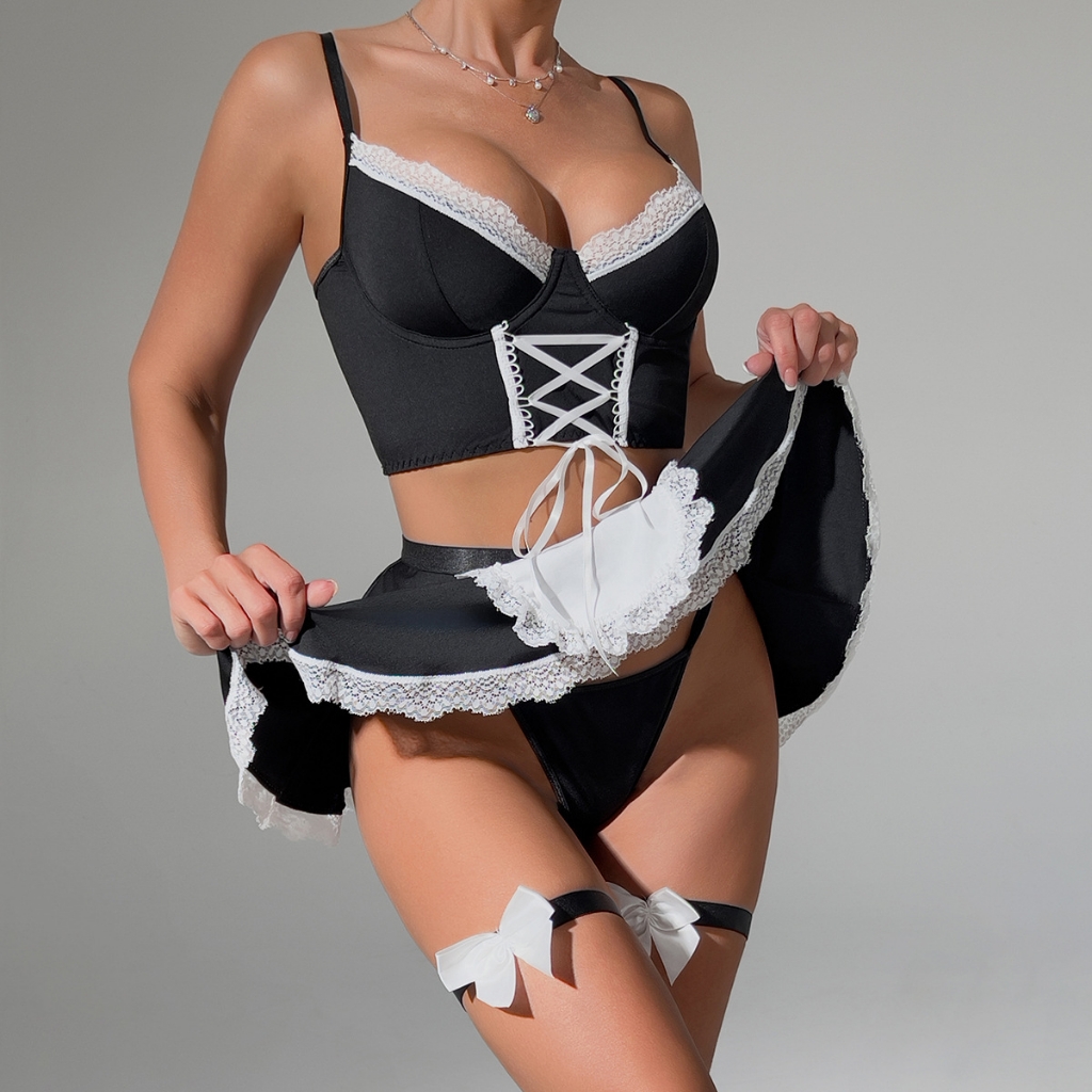 Picture of Classic Maid Lingerie Set